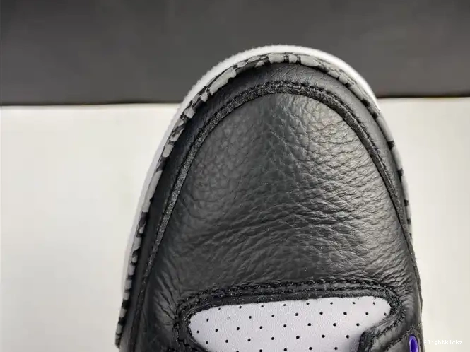 CT8532 Air 050 Retro Black 3 Court Purple Jordan 0430